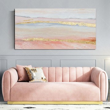 Texturizado Painting - Textura decorativa de pared Gold Pink 07